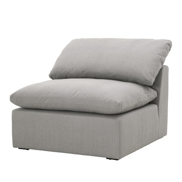 Susanna Slate Gray LiveSmart Modular Sectional - Sectional Side View | Bone & Brass