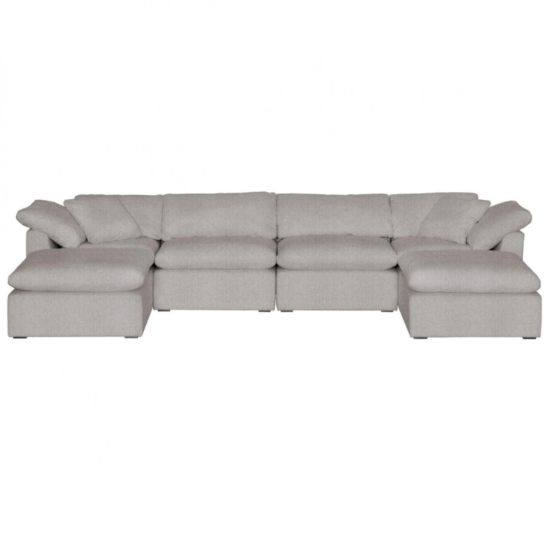 Susanna Slate Gray LiveSmart Modular Sectional | Bone & Brass