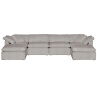Susanna Slate Gray LiveSmart Modular Sectional | Bone & Brass