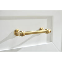 Suzy White Nightstand - Nightstand View | Bone & Brass