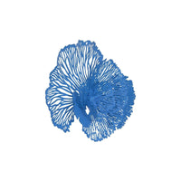 Blue Flower Wall Art, Medium - Wall Decor Frame Detail | Bone & Brass