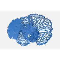 Blue Flower Wall Art, Medium - Wall Decor Close Up | Bone & Brass