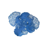 Blue Flower Wall Art, Large - Wall Decor Close Up | Bone & Brass