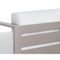 Tavira Greige - Stinson White Sofa