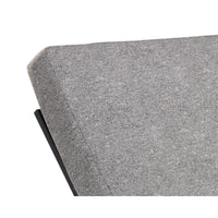 Tavira Lounger Charcoal - Lanikai Salt and Pepper