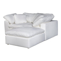 Terra Condo Nook Modular Sectional Livesmart Fabric Cream - Sectional Detail | Bone & Brass