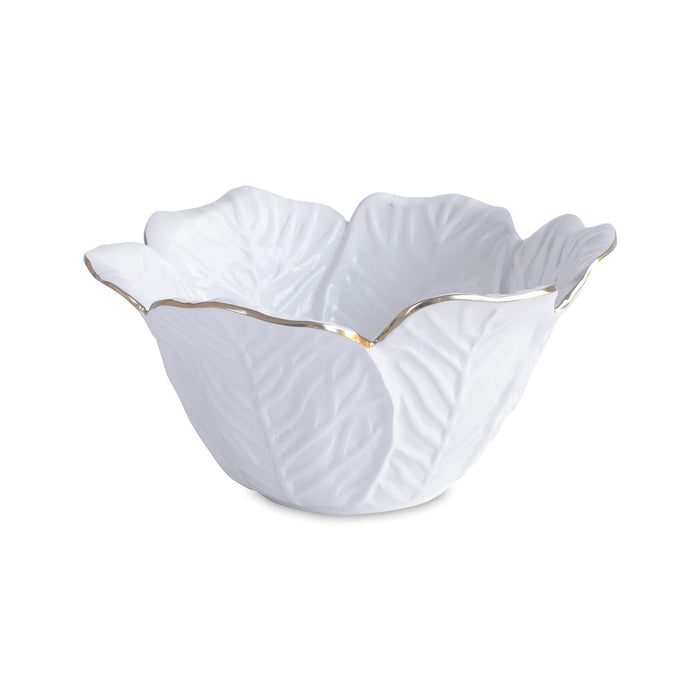 Thanni Cabbage Medium Bowl | Bone & Brass