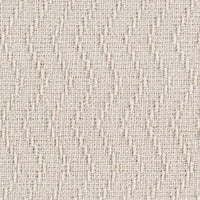 Thelma Cream Cotton Throw - Throw Draped View | Bone & Brass