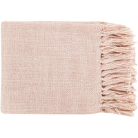 Tilda Pale Pink Acrylic Throw | Bone & Brass