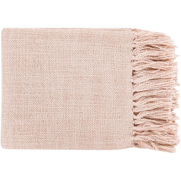 Tilda Pale Pink Acrylic Throw | Bone & Brass