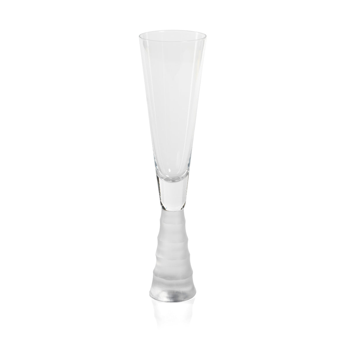 Torrance Bamboo Stem Champagne Flutes, Set 4 | Bone & Brass