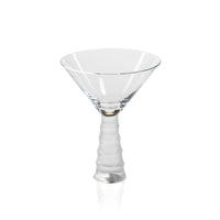 Torrance Bamboo Stem Martini Glasses, Set 4 | Bone & Brass