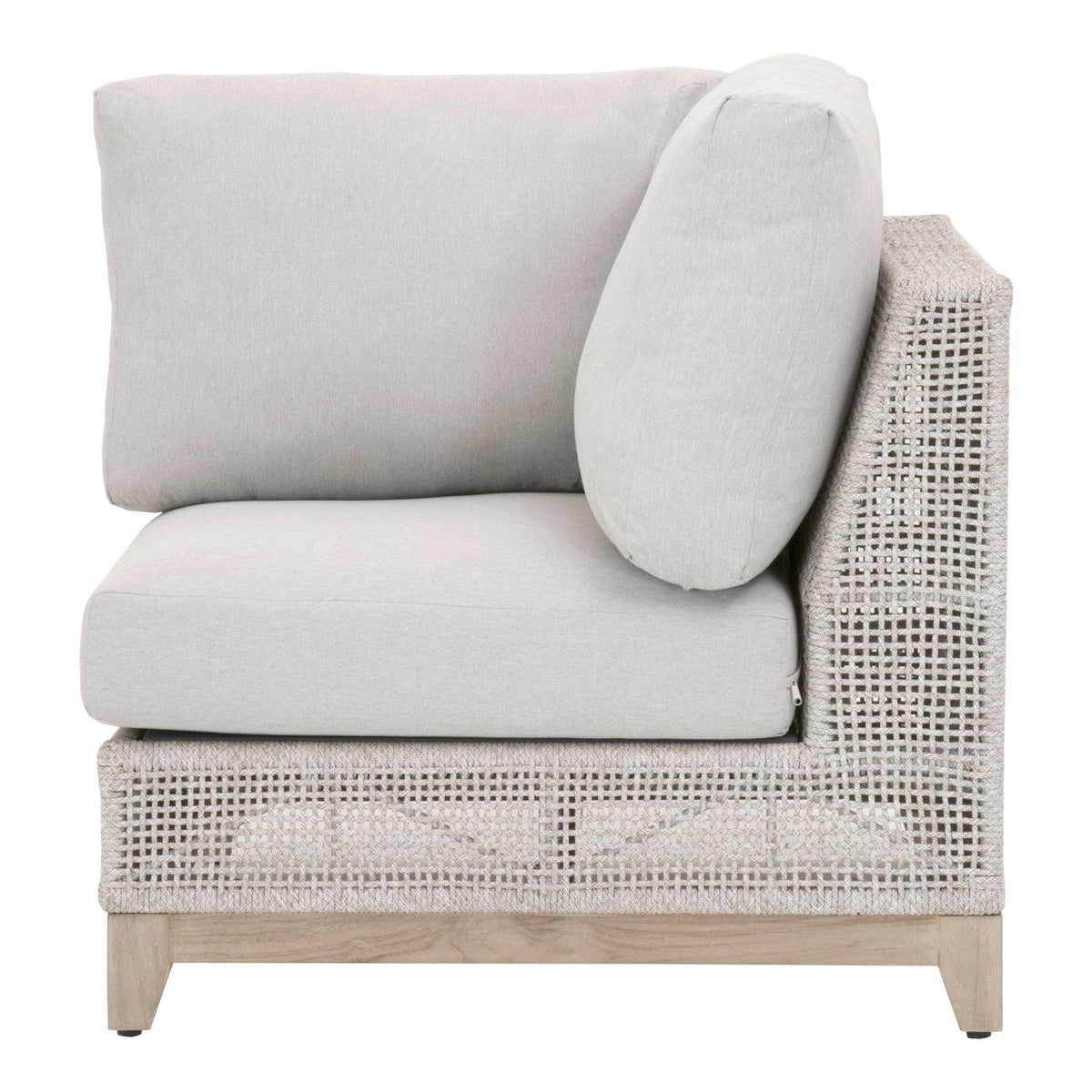 Travis Rope Outdoor Modular Corner Sofa - Outdoor Sofa Detail | Bone & Brass