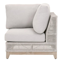 Travis Rope Outdoor Modular Corner Sofa - Outdoor Sofa Detail | Bone & Brass