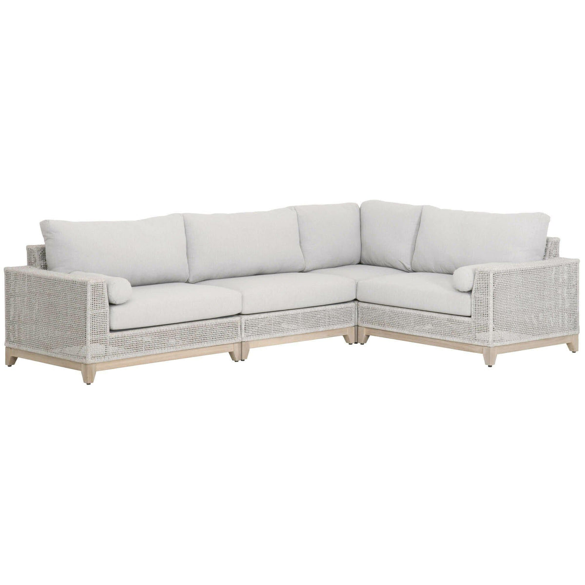 Travis Rope Outdoor Modular Corner Sofa - Outdoor Sofa View | Bone & Brass