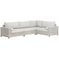 Travis Rope Outdoor Modular Corner Sofa - Outdoor Sofa View | Bone & Brass