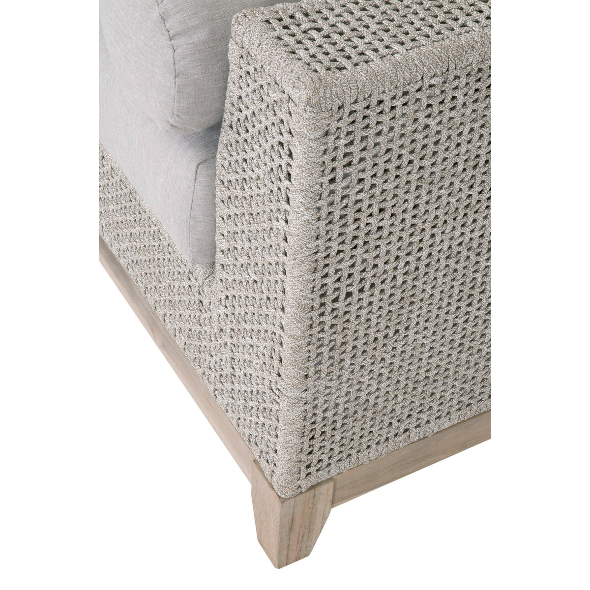 Travis Rope Outdoor Sofa - Outdoor Sofa Detail | Bone & Brass