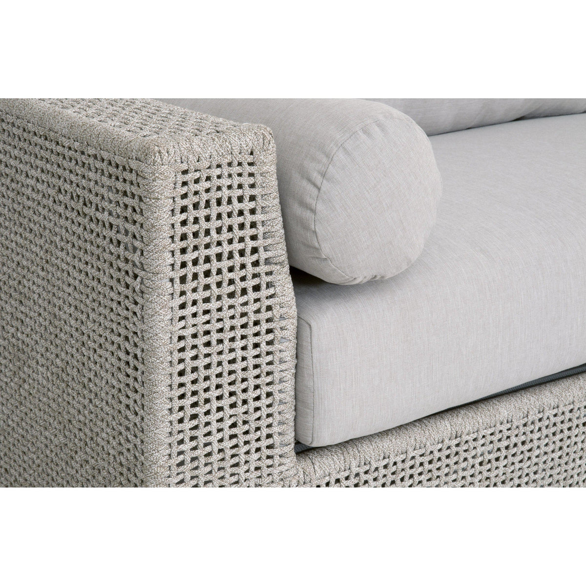 Travis Rope Outdoor Sofa - Outdoor Sofa Cushion | Bone & Brass