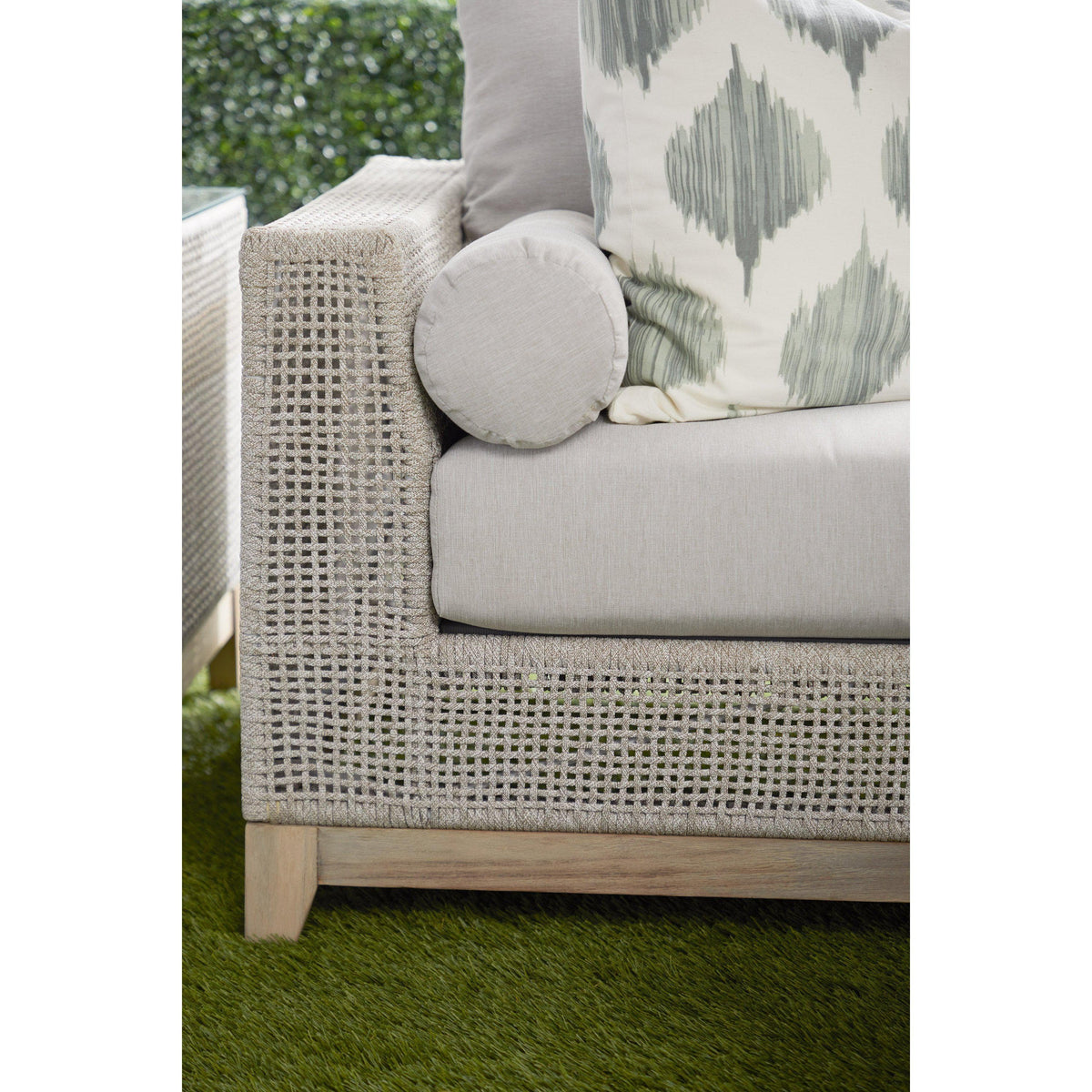 Travis Rope Outdoor Sofa - Outdoor Sofa View | Bone & Brass