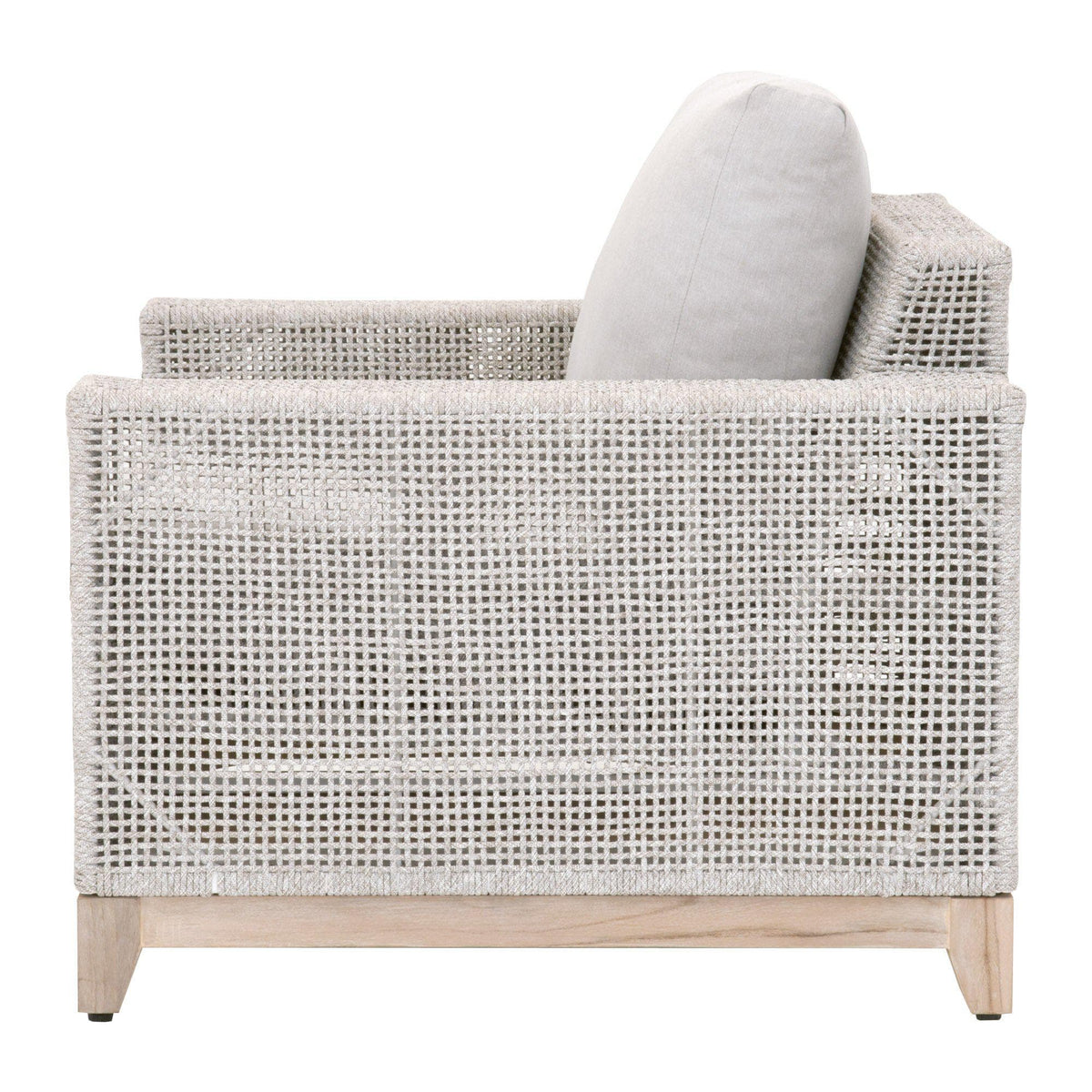Travis Rope Outdoor Sofa Chair - Outdoor Chair Detail | Bone & Brass