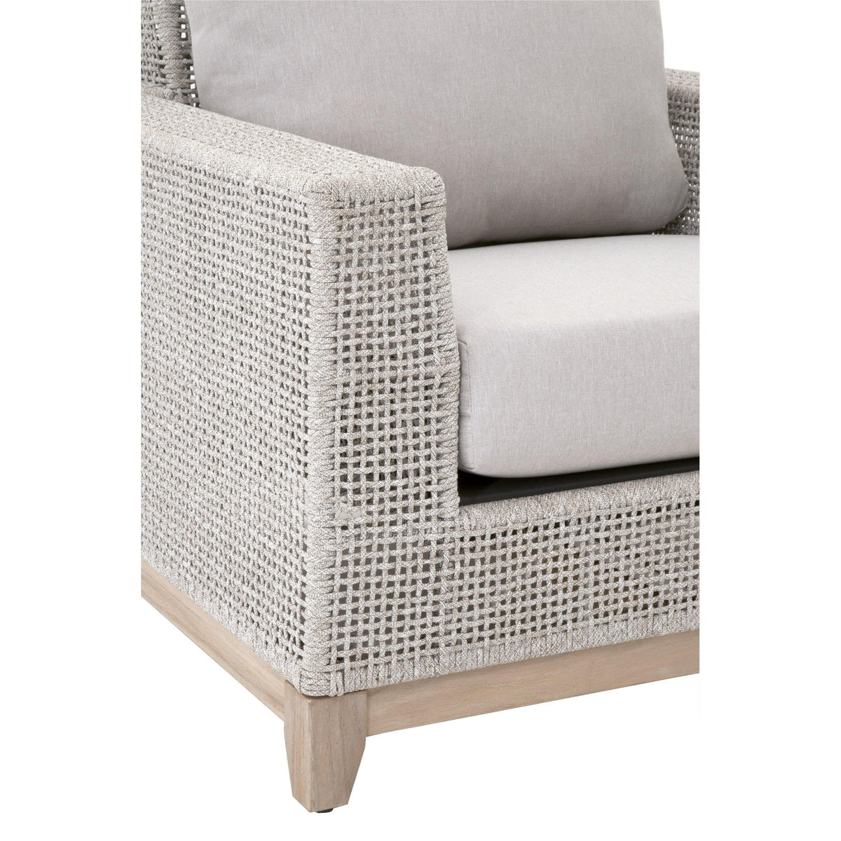 Travis Rope Outdoor Sofa Chair - Patio Chair View | Bone & Brass