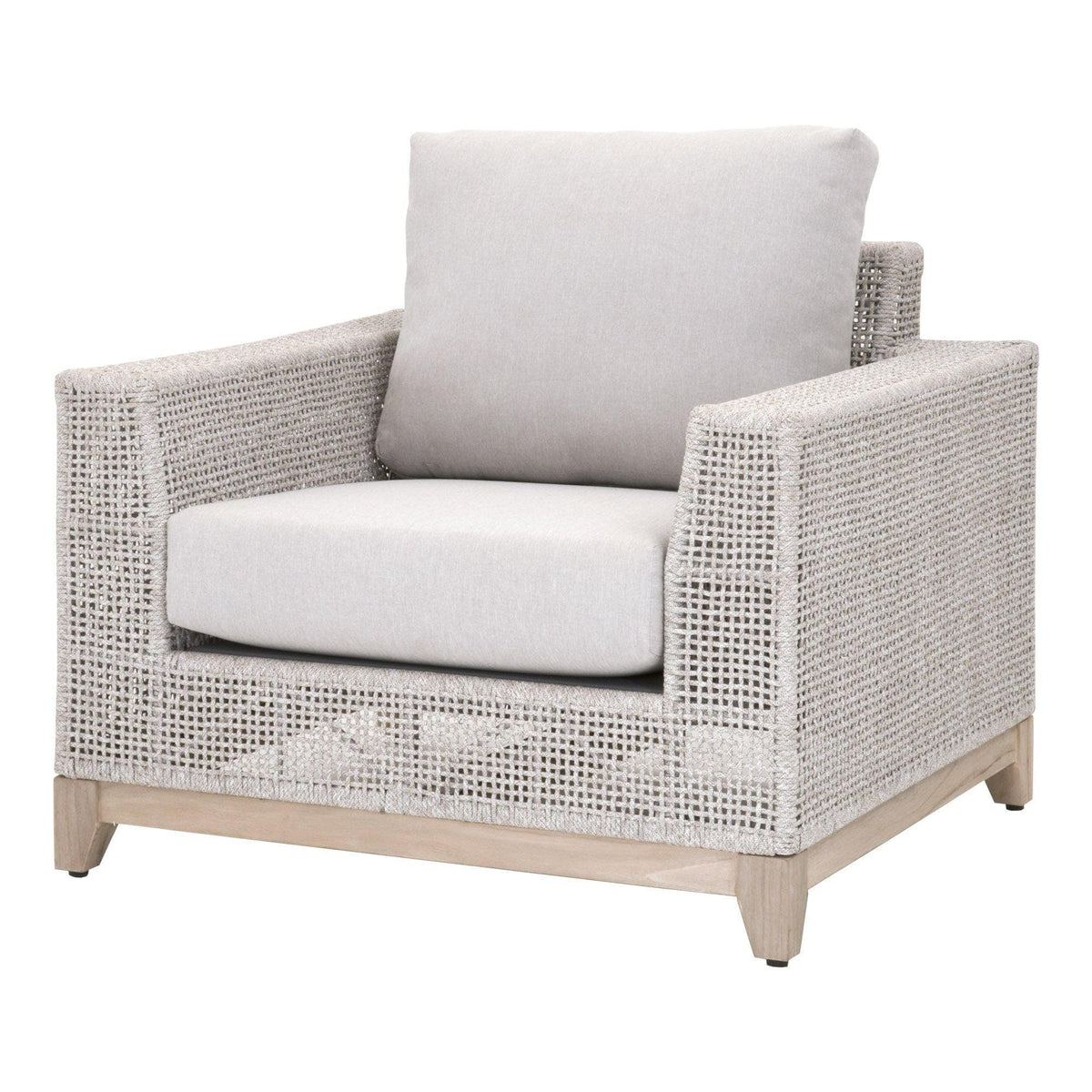Travis Rope Outdoor Sofa Chair | Bone & Brass