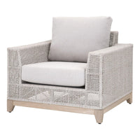 Travis Rope Outdoor Sofa Chair | Bone & Brass