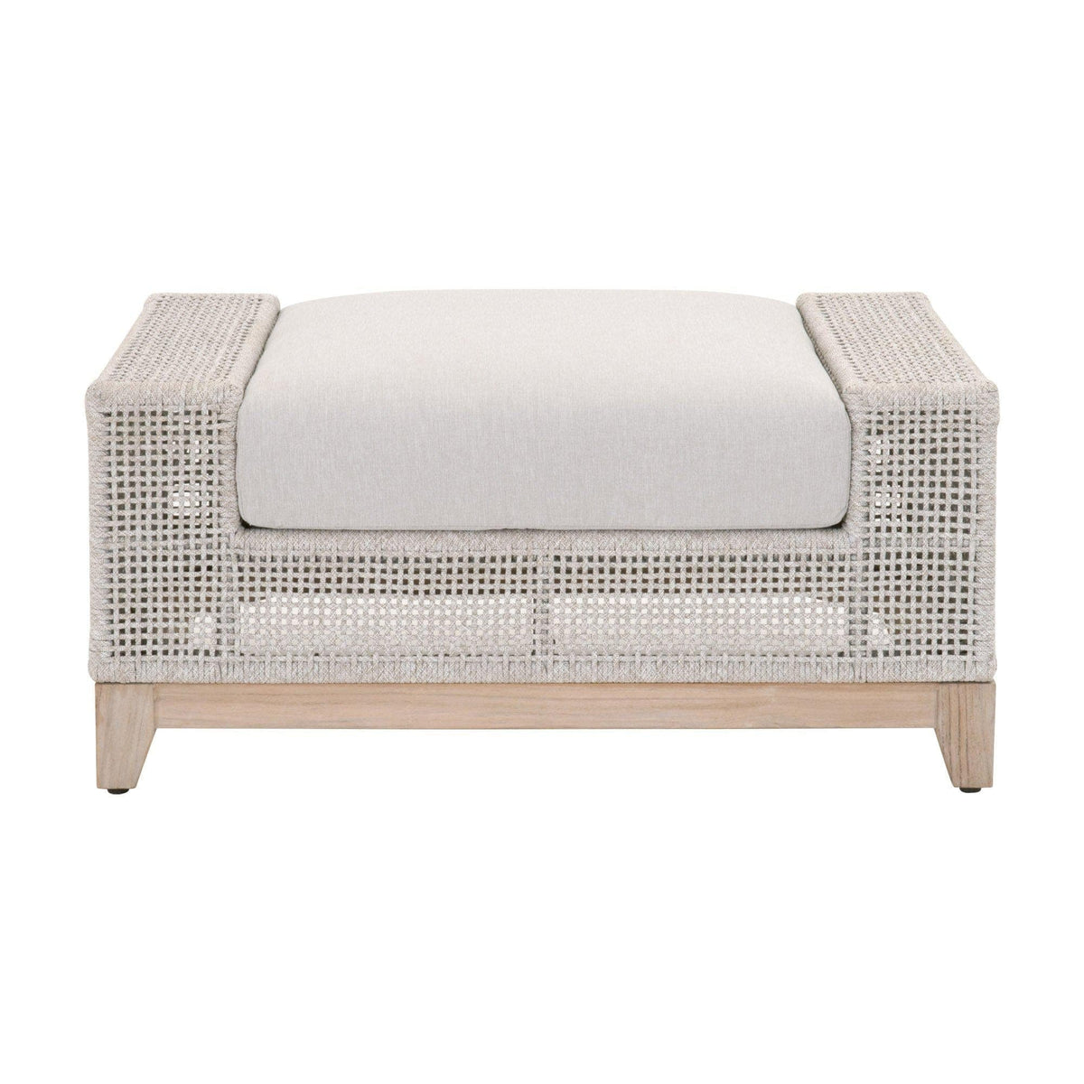 Travis Rope Outdoor Ottoman