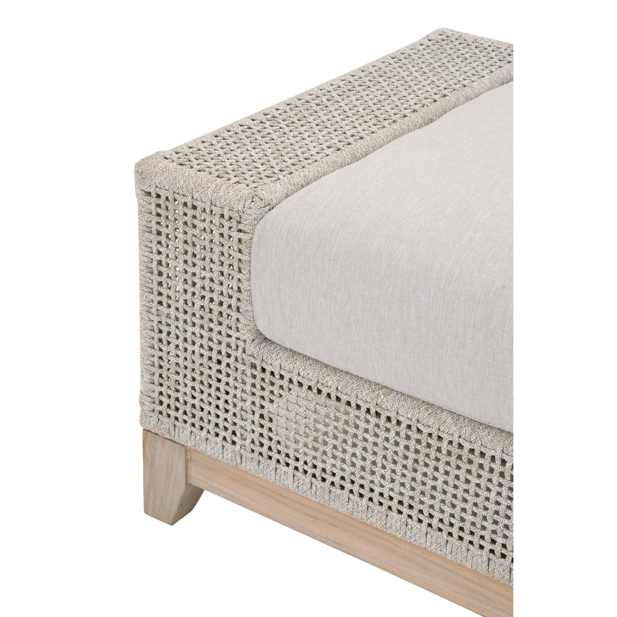 Travis Rope Outdoor Ottoman