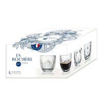 Troquet Assorted Tumblers Set -4 - Tumbler Side View | Bone & Brass