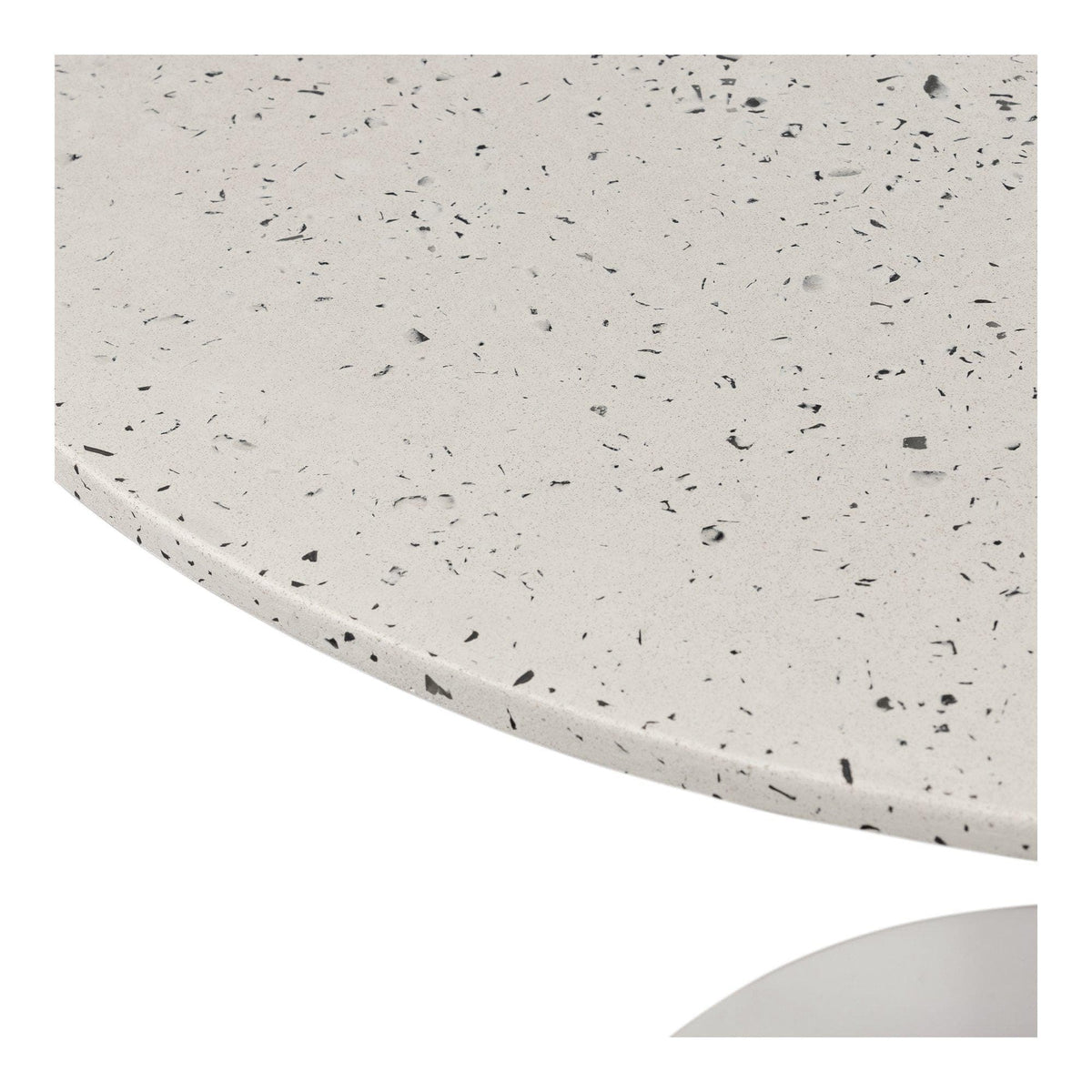 Tuli Terrazzo Outdoor Café Table - Table Side View | Bone & Brass