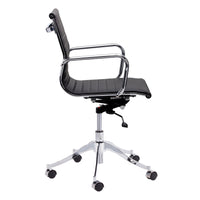 Tyler Onyx Desk Chair - Chair Detail | Bone & Brass