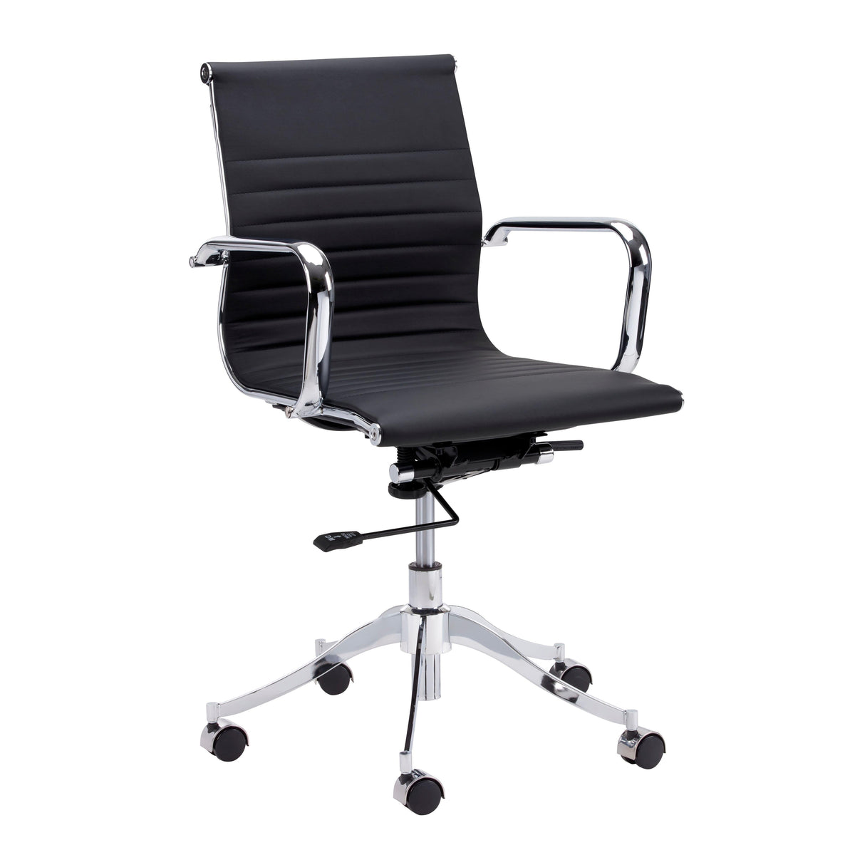 Tyler Onyx Desk Chair | Bone & Brass