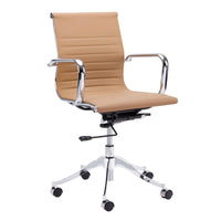 Tyler Tan Desk Chair | Bone & Brass