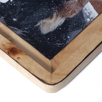 Valerie Burl Photo Frame 4x6 - Frame Corner Detail | Bone & Brass