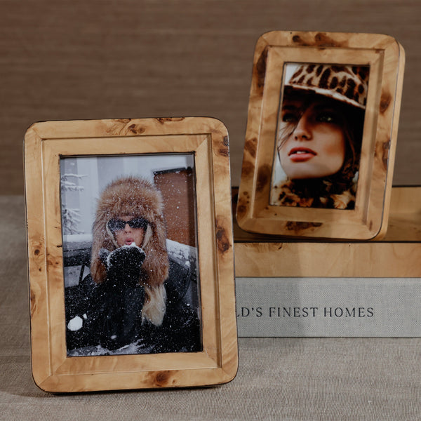Valerie Burl Photo Frame 5x7 - Frame Detail | Bone & Brass