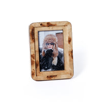 Valerie Burl Photo Frame 4x6 | Bone & Brass