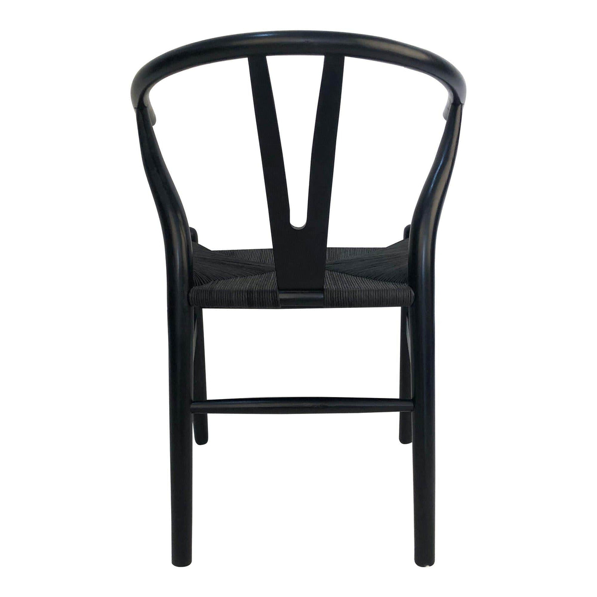 Ventana Dining Chair Black - Chair Upholstery Detail | Bone & Brass