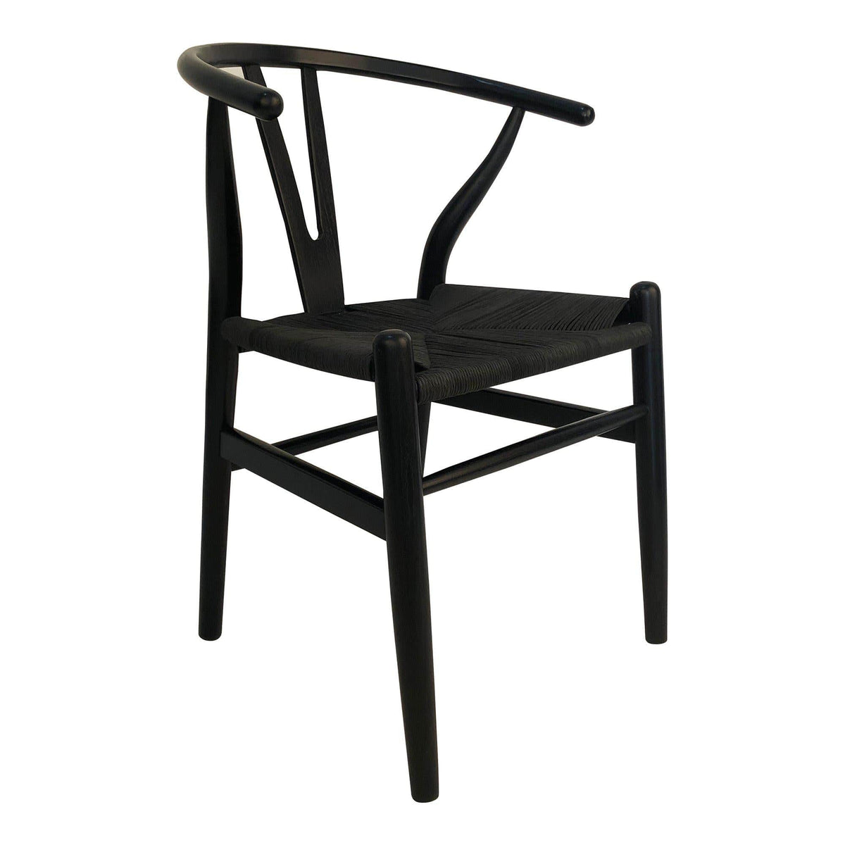 Ventana Dining Chair Black | Bone & Brass