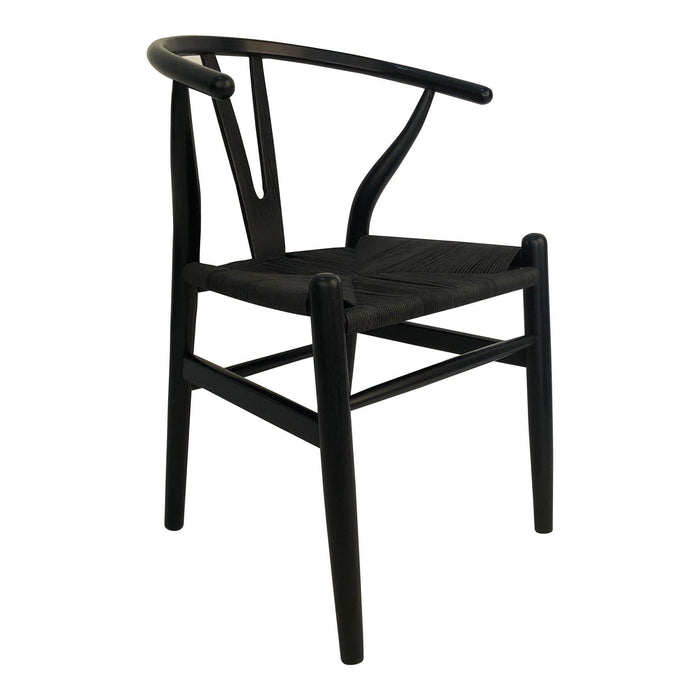 Ventana Dining Chair Black | Bone & Brass