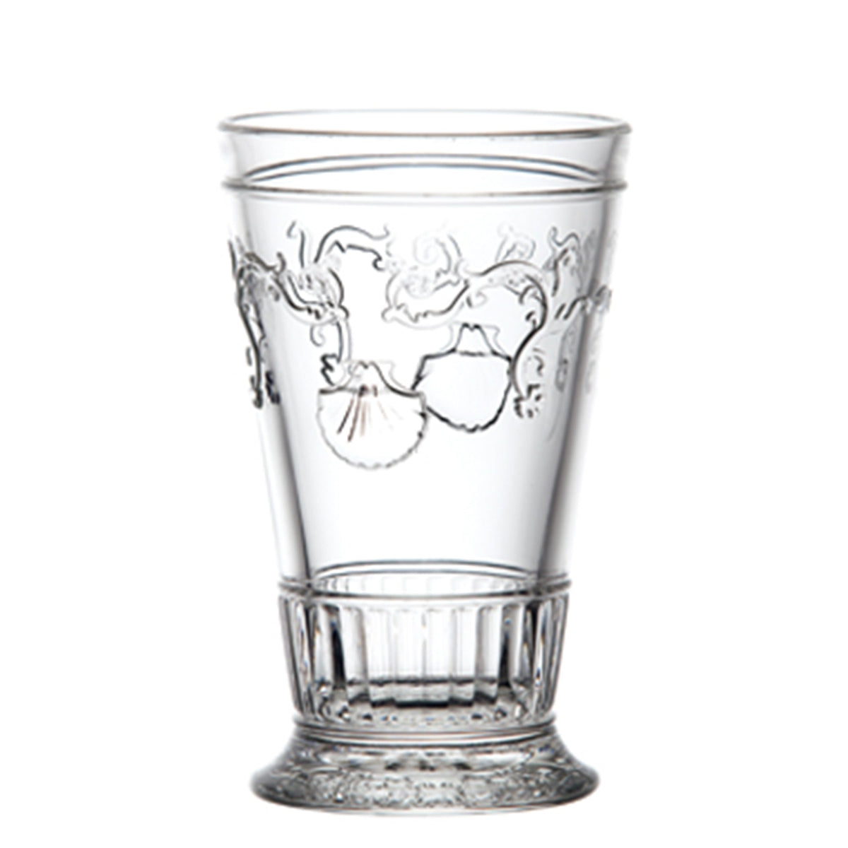 Versailles Ice Tea Glass Set-6 | Bone & Brass