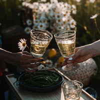 Versailles Water Glass Set-6 - Close Up | Bone & Brass