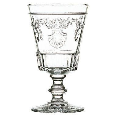 Versailles Water Glass Set-6 | Bone & Brass