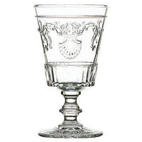 Versailles Water Glass Set-6 | Bone & Brass