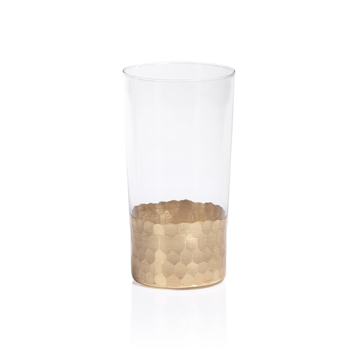 Victoria Gold Highball Glasses, Set 4 | Bone & Brass