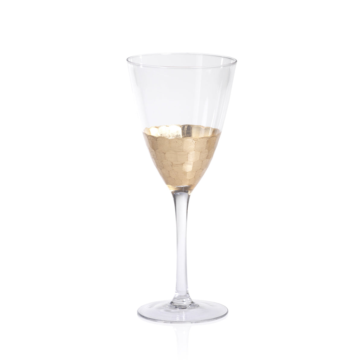 Victoria Gold Wine Glass, Set 4 | Bone & Brass