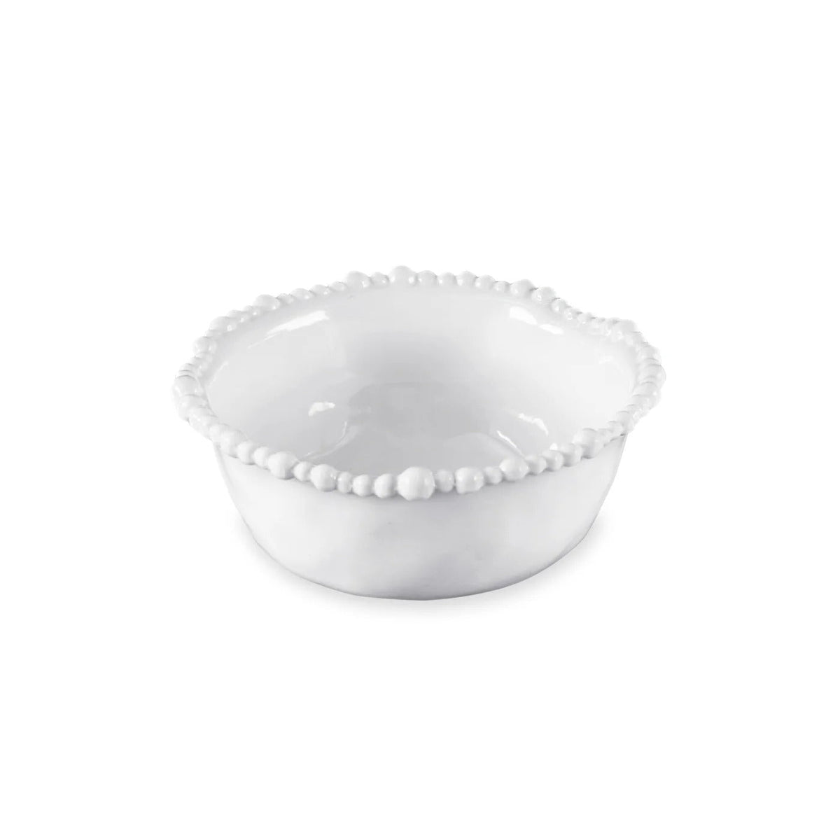 Vida Alegria Cereal Bowl Set 4 (White) | Bone & Brass