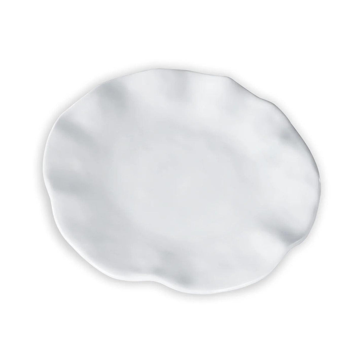 Vida Havana 11" Dinner Plate Set 4 (White) | Bone & Brass