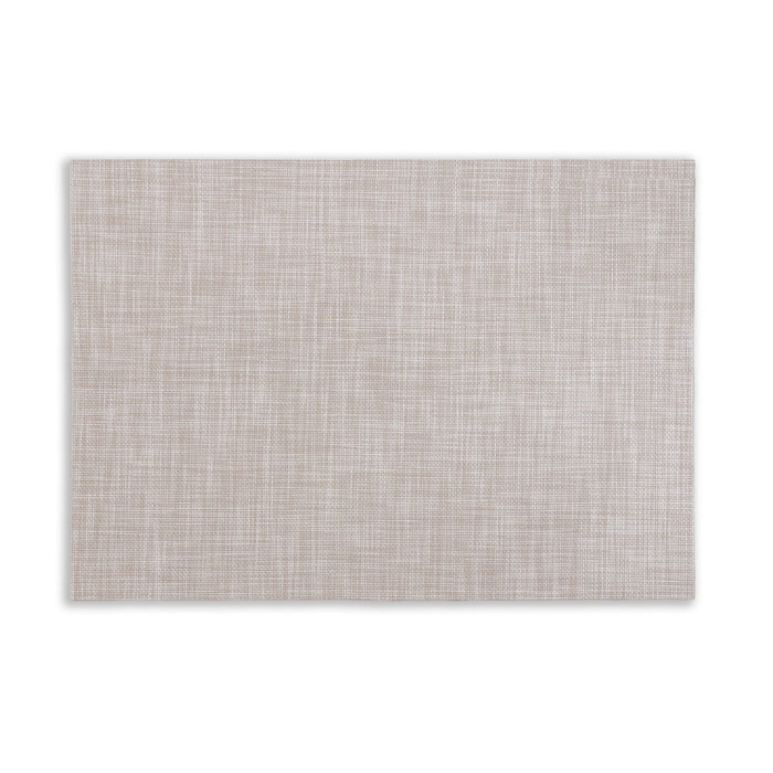 Vida Natural Woven Rectangular Placemats Set of 4 | Bone & Brass