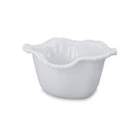 Vida White Alegria Ice Bucket | Bone & Brass